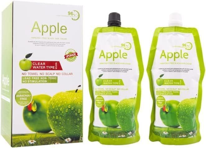 Apple Hair Colour 72 Dark Brown Amonia Free