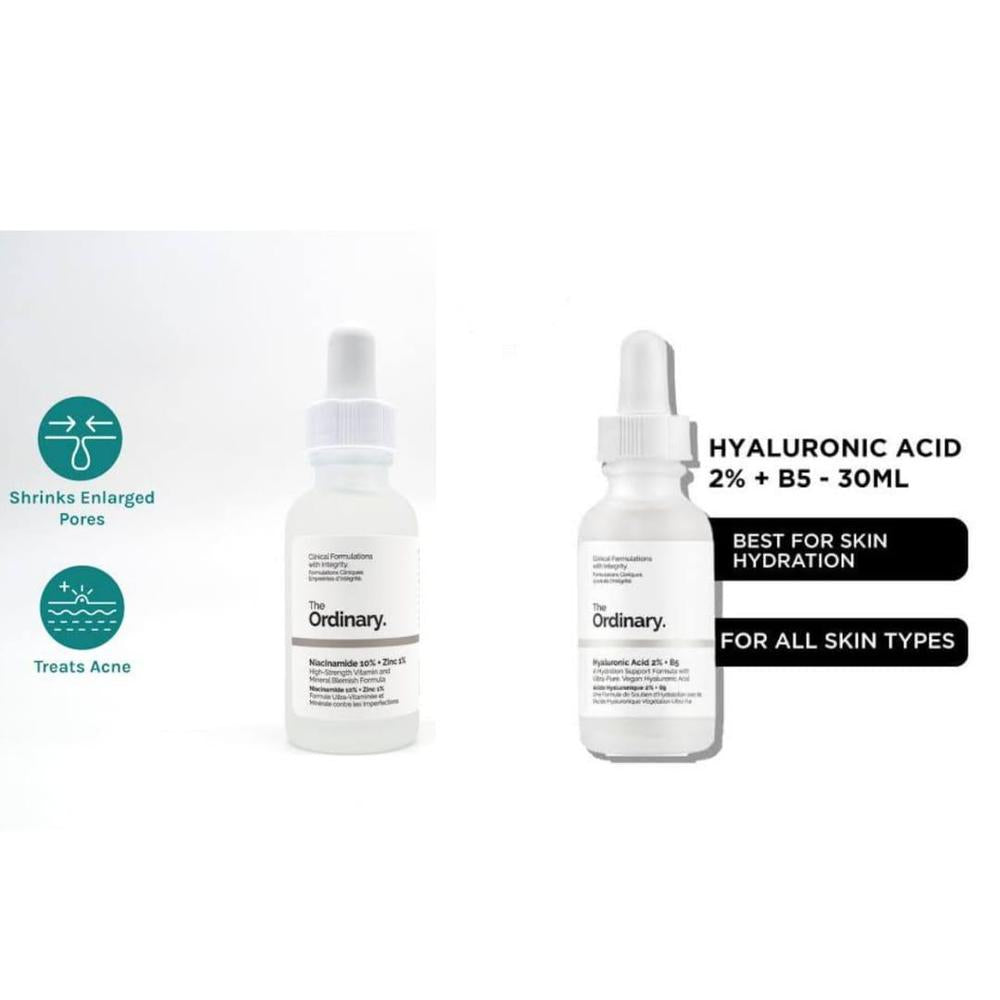 Anti-Acne Serum Pack of 2 with Niacinamide & Hyaluronic Acid