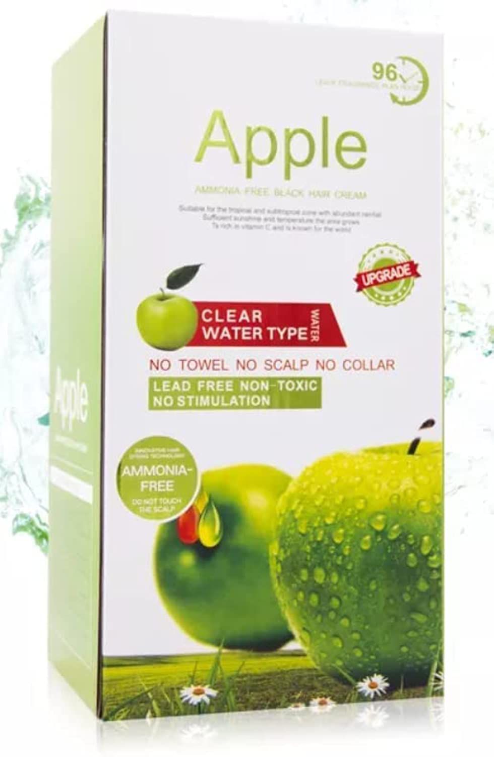 Apple Hair Colour 72 Dark Brown Amonia Free