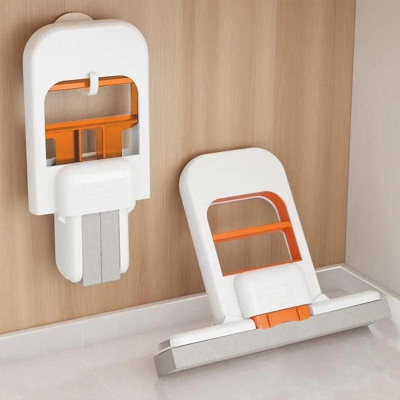Mini Foldable Mop for Small Spaces, Wall Hanging, Countertop Use