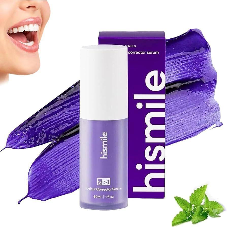 V34 Purple Teeth Whitening Serum 30ml